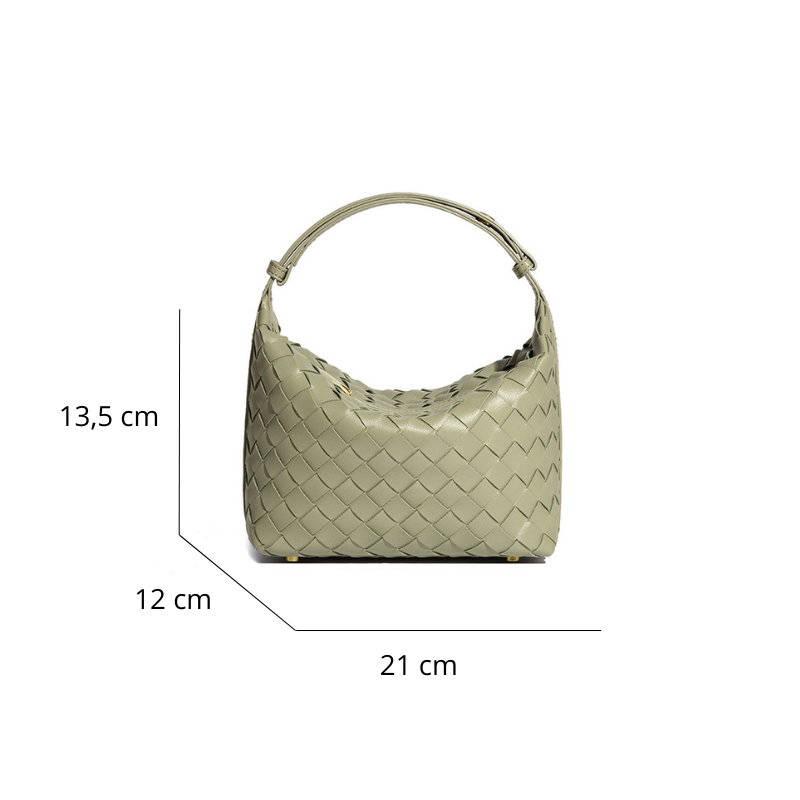 Bolsa Noelia Small Loop Crossbody de Couro