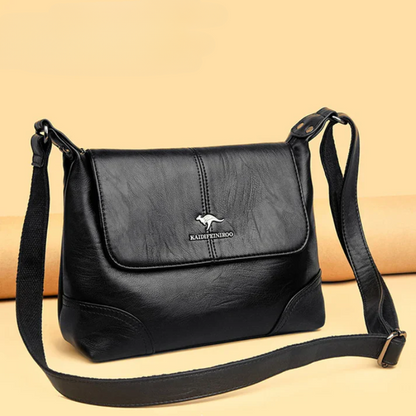 Bolsa de Ombro Feminina Eleganza  - Couro Premium