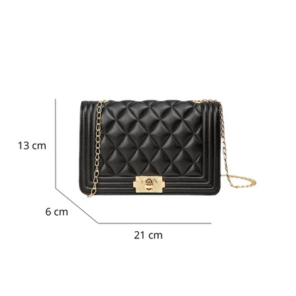 Bolsa Iwasa Quilted Pequena Crossbody