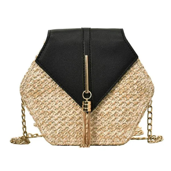 Bolsa feminina de couro - Ivory