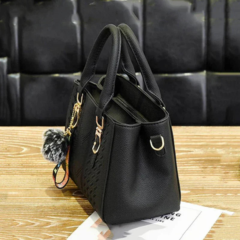 Bolsa European Elegance com Couro PU