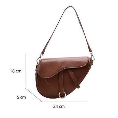 Bolsa Velma Saddle com Alça