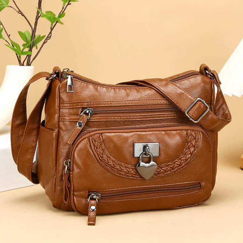 Bolsa Vintage Luxe 2 em Couro