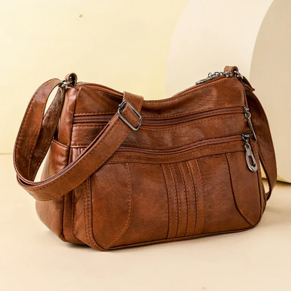 Bolsa de Couro de Alta Qualidade - Crossbody e Ombro