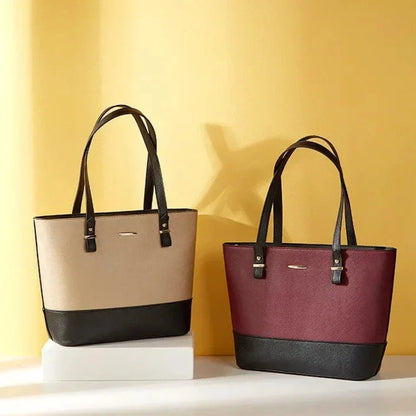 Conjunto Aria Feminino de 3 Bolsas em Couro com Design Retrô