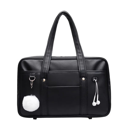 Bolsa Japan Estilo Casual de Couro