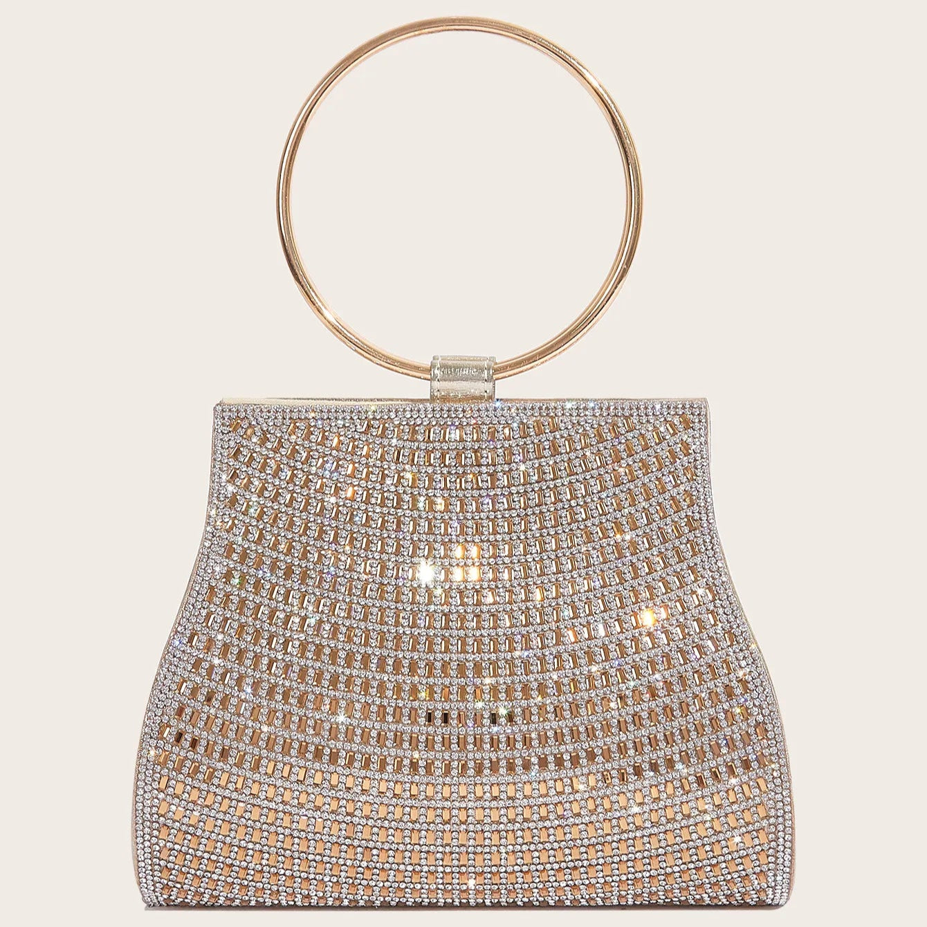 Bolsa Acrílico Feminina - Strass Diamante