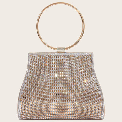 Bolsa Acrílico Feminina - Strass Diamante