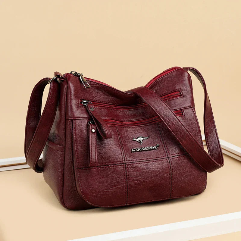 Bolsa Crossbody Soft Retrô – Charme e Luxo