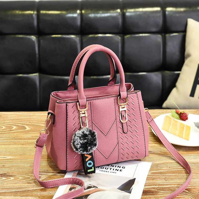 Bolsa European Elegance com Couro PU