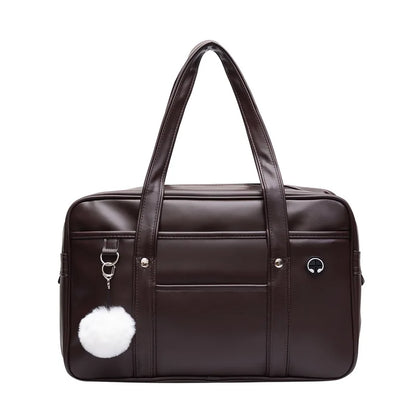 Bolsa Japan Estilo Casual de Couro