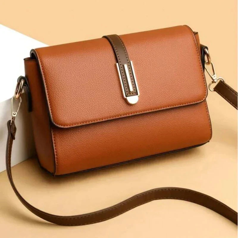 Bolsa de Couro PU CrossBody Chic