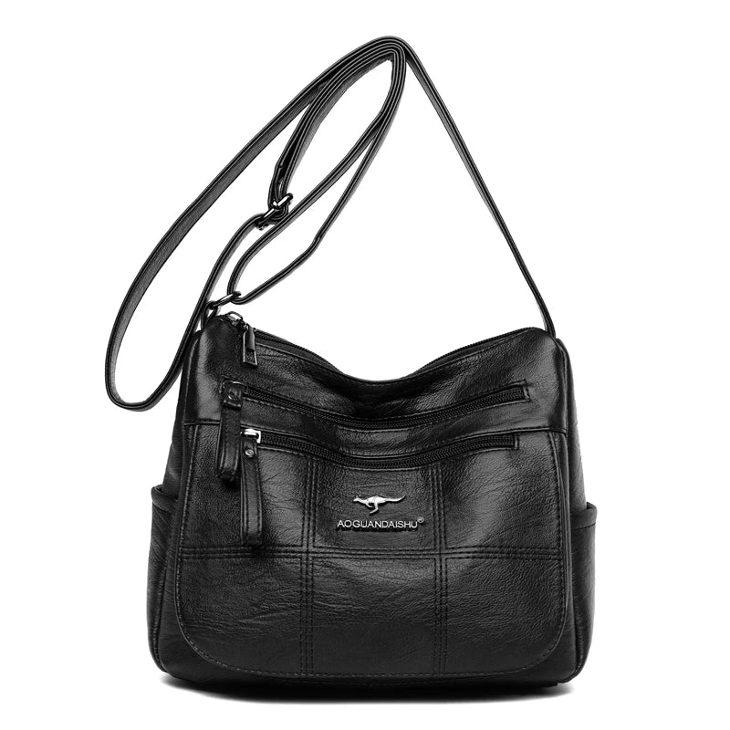 Bolsa Crossbody Soft Retrô – Charme e Luxo