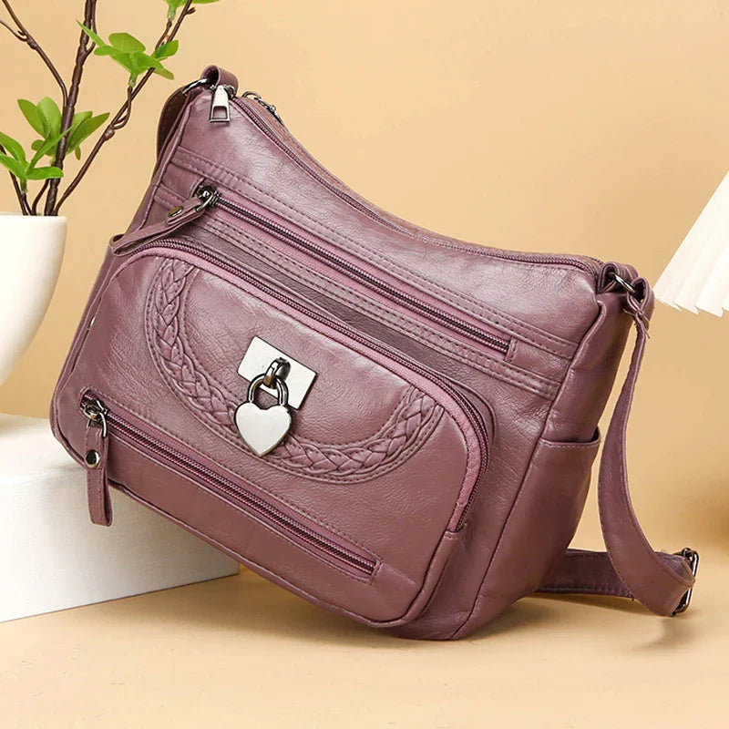 Bolsa Vintage Luxe 2 em Couro