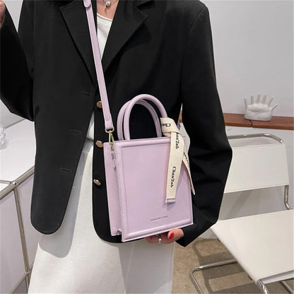 Bolsa Feminina de Couro -Orchid