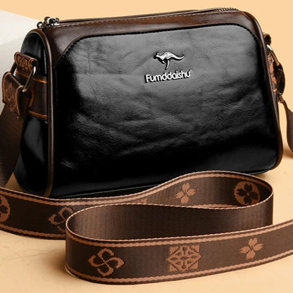 Bolsa Crossbody de Couro Macio - Luxo e Estilo