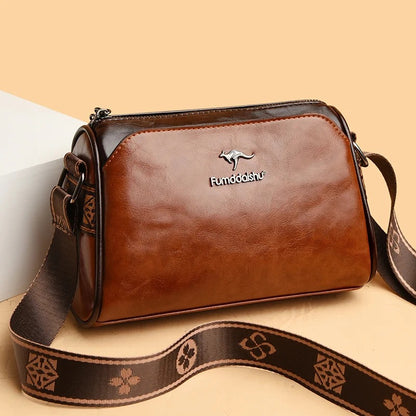 Bolsa Crossbody de Couro Macio - Luxo e Estilo