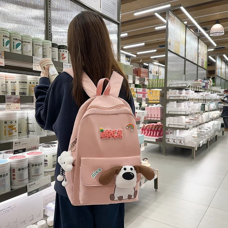 Mochila Escolar Feminina de Alta Capacidade e Estilo