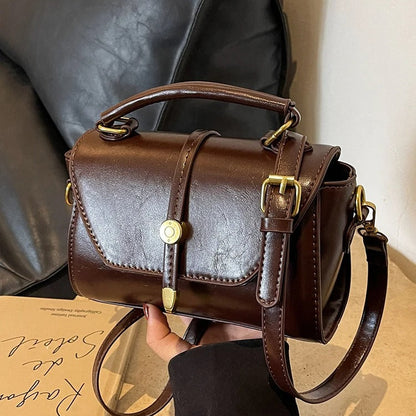 Bolsa Mensageiro Retro de Luxo - Outono/Inverno