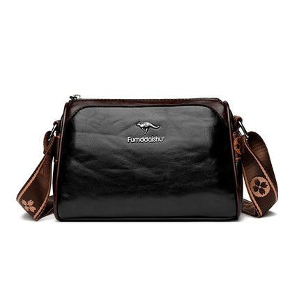 Bolsa Crossbody de Couro Macio - Luxo e Estilo