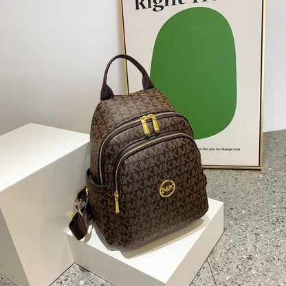 Mochila Feminina de Luxo com Estampa Elegante